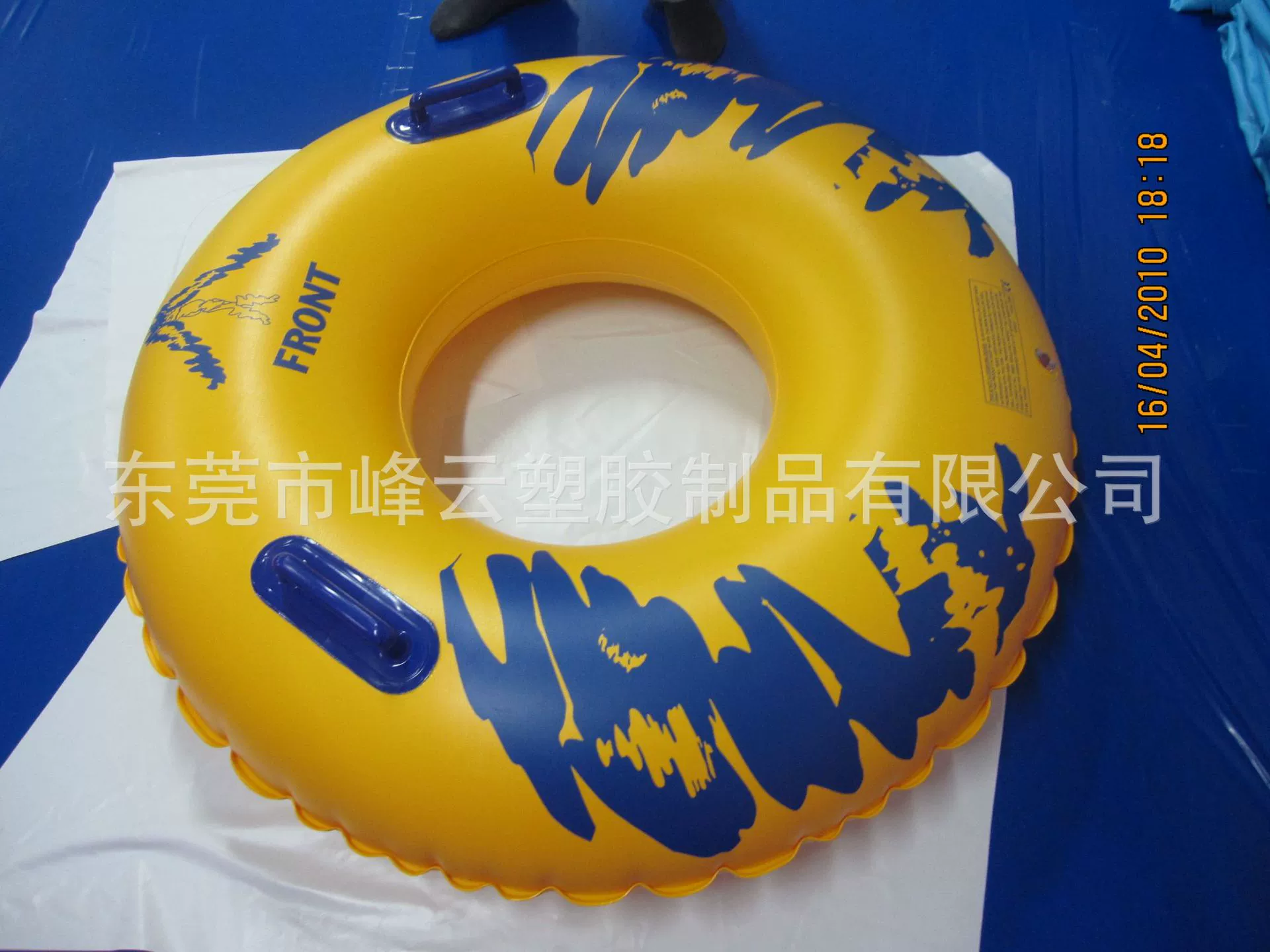 Новое надувное кольцо для водных лыж с ручкой, портативная надувная водная игрушка, надувной плот для рафтинга