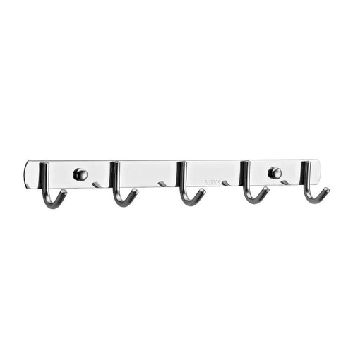 No-drilling thickened stainless steel adhesive hook clothes hanger bathroom hook strong no trace kitchen hook 