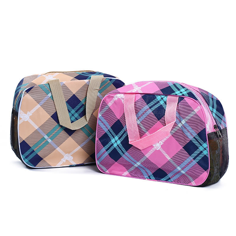 Bolsa de viaje de gran capacidad para hombres y mujeres bolsa de lavado de almacenamiento de maquillaje portátil Portátil Bolsa de almacenamiento de PVC