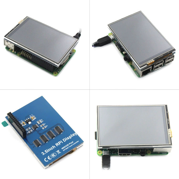 3.5 -inch raspberries display screen touch screen TFT LCD screen color screen is suitable for Raspberry Pi5 4B