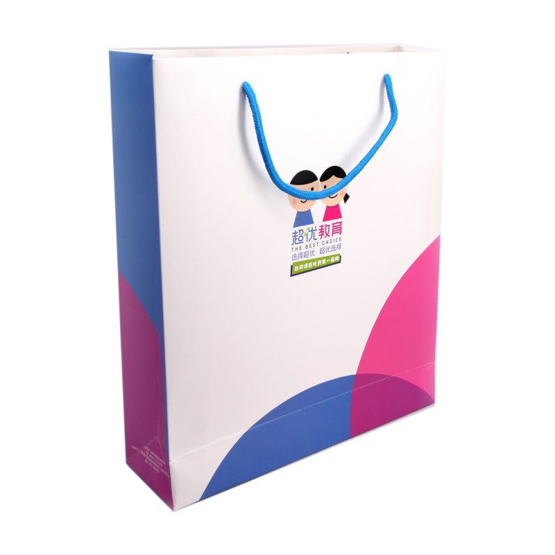 手提袋厂家供应珠宝衣服手提袋单铜纸手挽袋礼品手提袋轻奢饰品