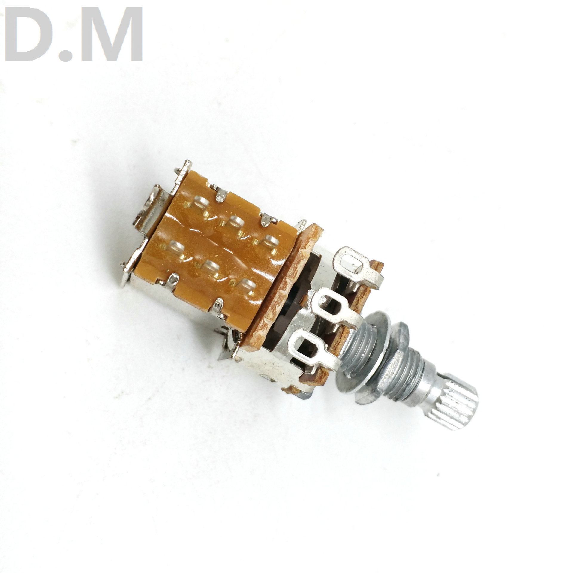 Interruptor de la guitarra eléctrica interruptor eléctrico bajo rebote interruptor único abierto preocupación único empuje potenciómetro 4 especificaciones