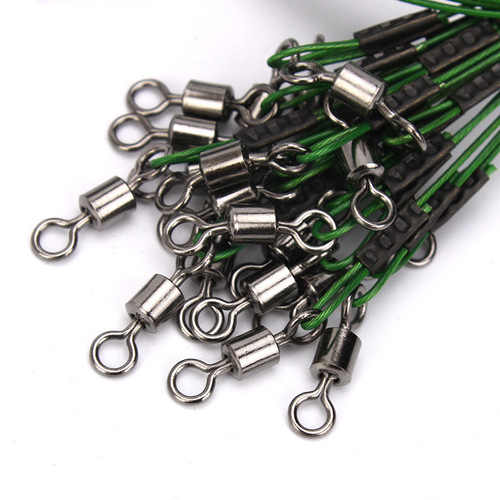 Weihe Leading Steel Wire Line Fishing 50cm Steel Wire Line 150 lb Tension Weihai Fishing Gear Wholesale