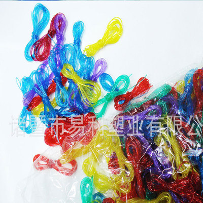 supply solid colour Plastic rope Bags clothing Toys accessories(parts)