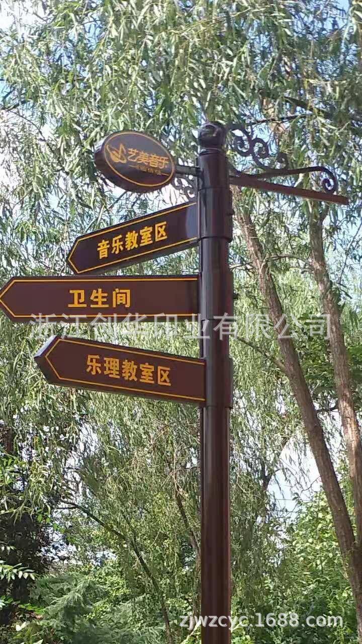 小区标识牌住宅小区导向牌指路牌多功能指示牌方向指示牌景区标牌