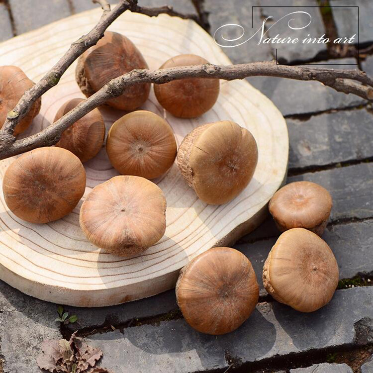 [Jade Mushroom] Natural dried flower flower arrangement shape