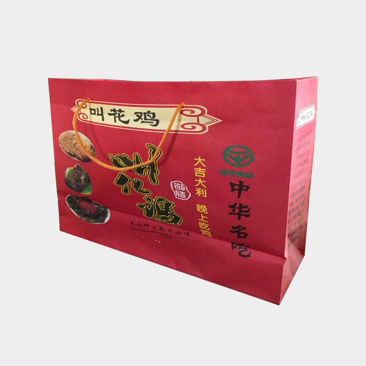 厂家叫花鸡礼品盒洪七公黄泥竹筒荷叶叫花鸡手提袋现货