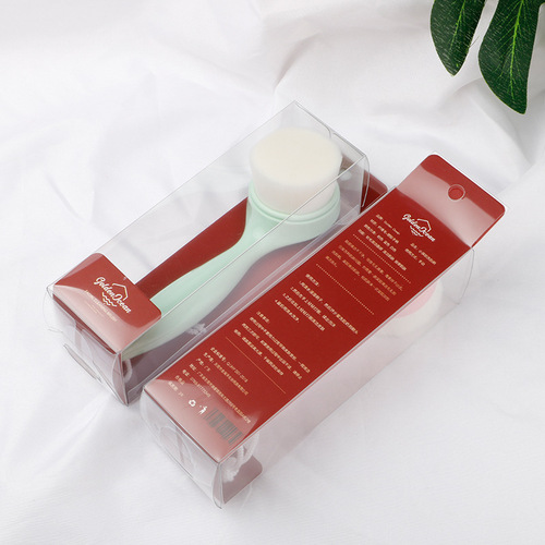 Long handle soft bristle facial cleansing brush manual facial cleansing brush makeup remover face wash brush facial cleaning tool multifunctional long handle brush