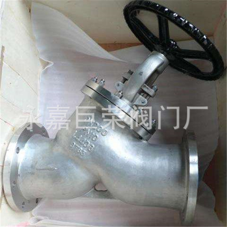 直流式衬胶截止阀  J45J-10P  法兰衬胶截止阀 DN350 中型