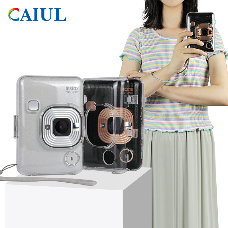 protective case for fuji-based mini-liplay protective case storage case transparent crystal case protective case cordless