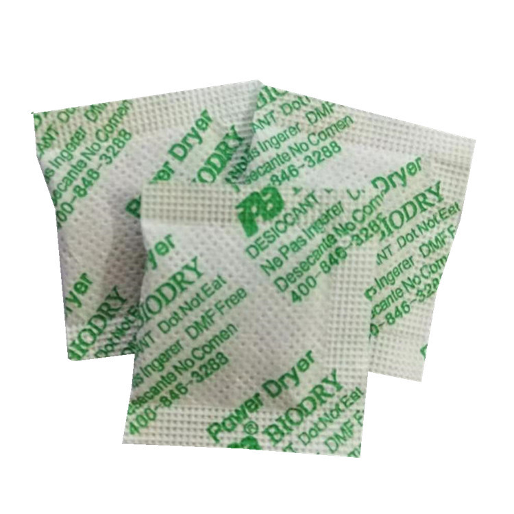Chengfeng en stock G agente a prueba de humedad caja de ropa zapatos a prueba de moho Bolsa De fábrica ropa pequeña bolsa a prueba de humedad desecante