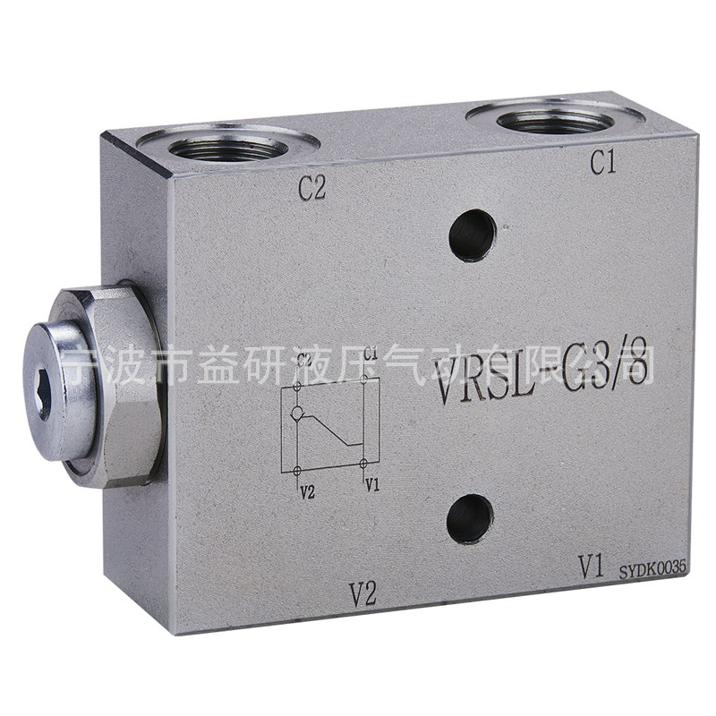 液压锁，单向液控阀VRSL-G1/4、VRSL-G3/8、VRSL-G1/2、VRSL-G3/4