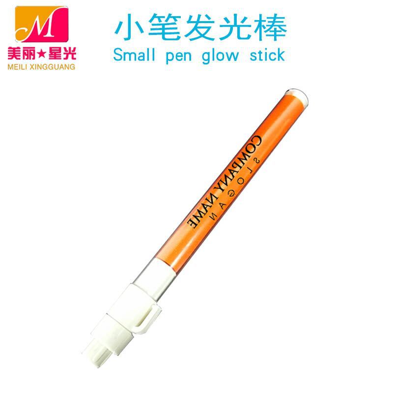 Venta al por mayor mini palo luminoso led celebración empresarial fiesta de Nochevieja accesorios luminosos pequeño bolígrafo palo logo fabricante