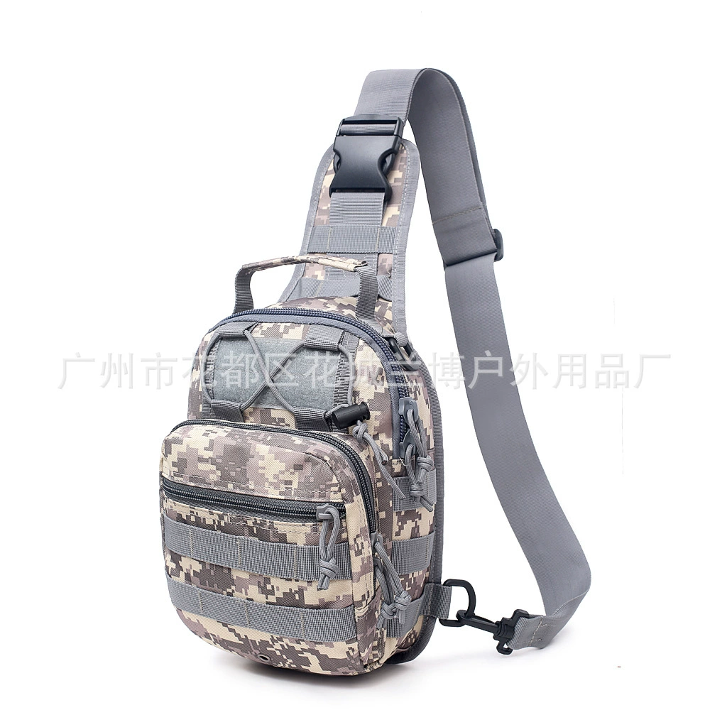 Small Chest Bag (Lanbo LB-37) — Tactical Sling, 600D Polyester, 18×26×8 cm
