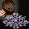 Steel clip-Purple-violet
