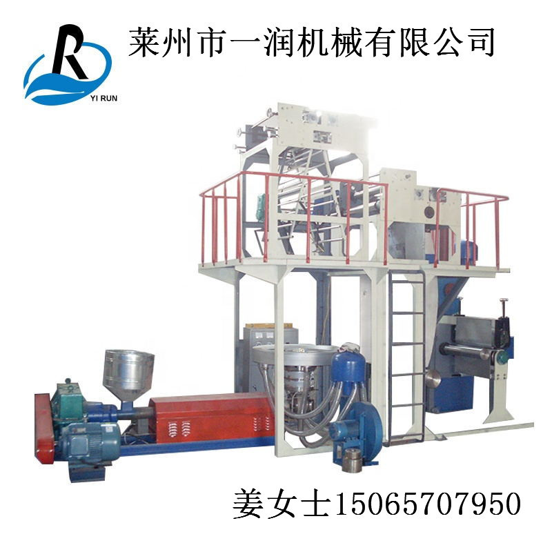 风冷吹膜拉丝机械 PP尼龙草丙塑料撕裂带捆扎打包绳挤出拔丝设备