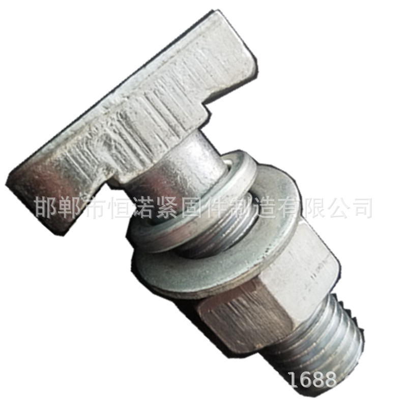 幕墙T型螺栓 M16热镀锌T型螺栓 哈芬槽配套螺栓现货供应