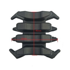 AME弓箭螃蟹橡膠減震射箭器材弓片減震 複合滑輪弓通用射箭減震器