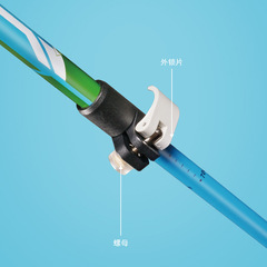 Pioneer Children's Carbon Fiber Hiking Poles - Tri-Piece Telescopic Walking Sticks - Hiking Gear