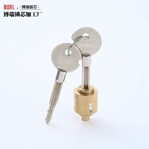 Cross Copper Core Lock Cylinder Water and Electricity Meter Box Turn Tongue Lock Distribution Box Cabinet Lock Tool Cabinet Lock