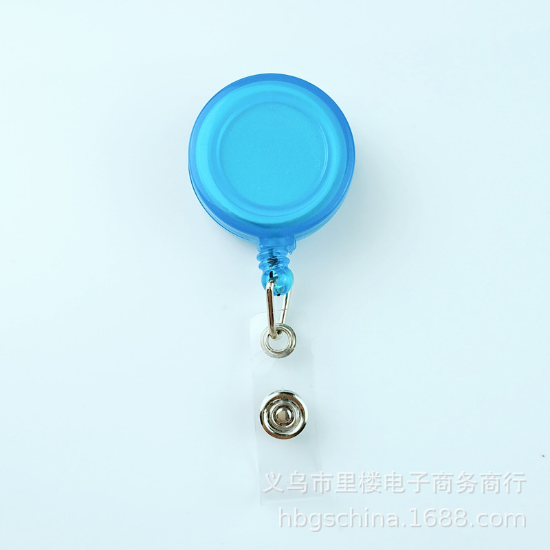 胸カードメーカーの証明書を引っ張りやすい円形の胸カードを引っ張りやすい金属ボタン伸縮ボタン29色