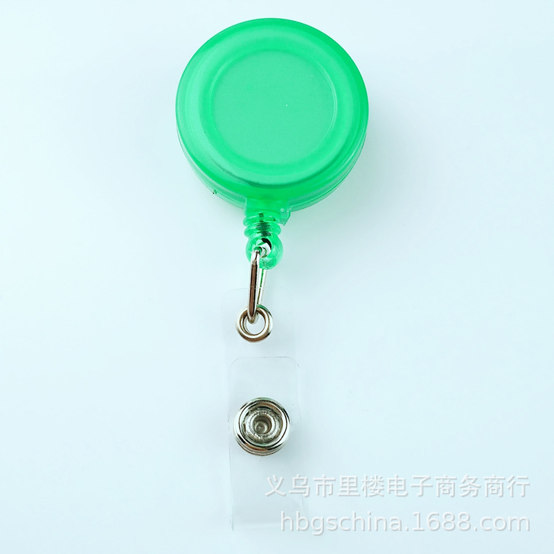 胸カードメーカーの証明書を引っ張りやすい円形の胸カードを引っ張りやすい金属ボタン伸縮ボタン29色