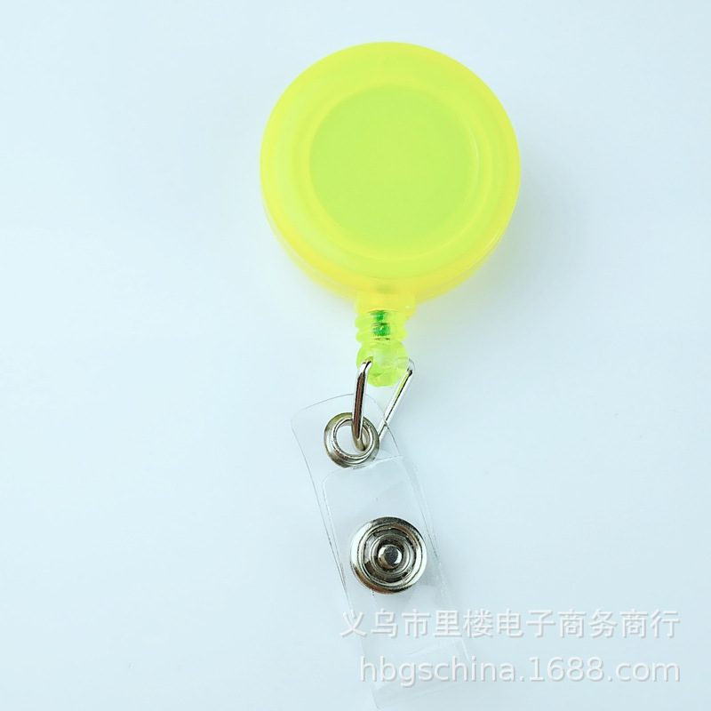 胸カードメーカーの証明書を引っ張りやすい円形の胸カードを引っ張りやすい金属ボタン伸縮ボタン29色