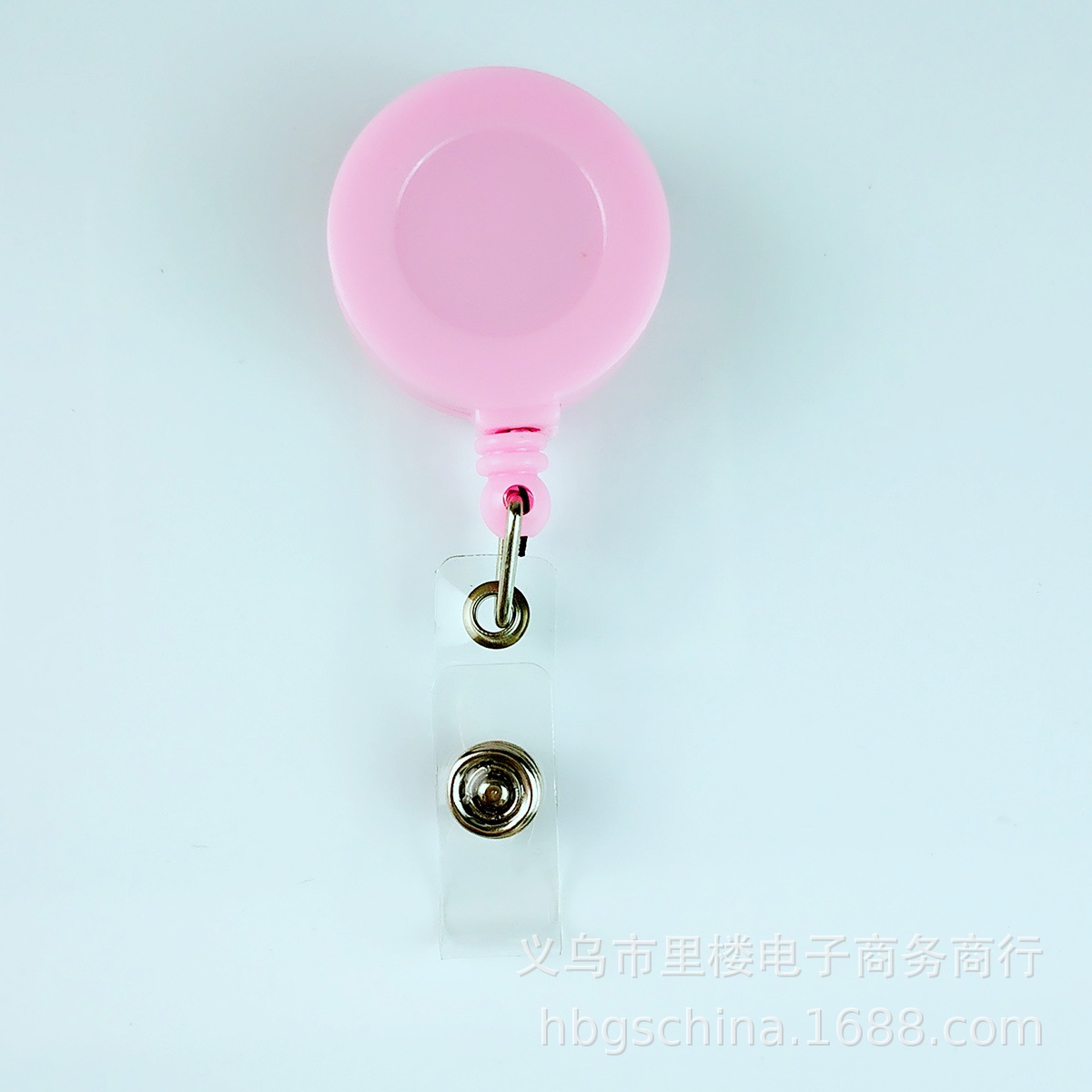 胸カードメーカーの証明書を引っ張りやすい円形の胸カードを引っ張りやすい金属ボタン伸縮ボタン29色