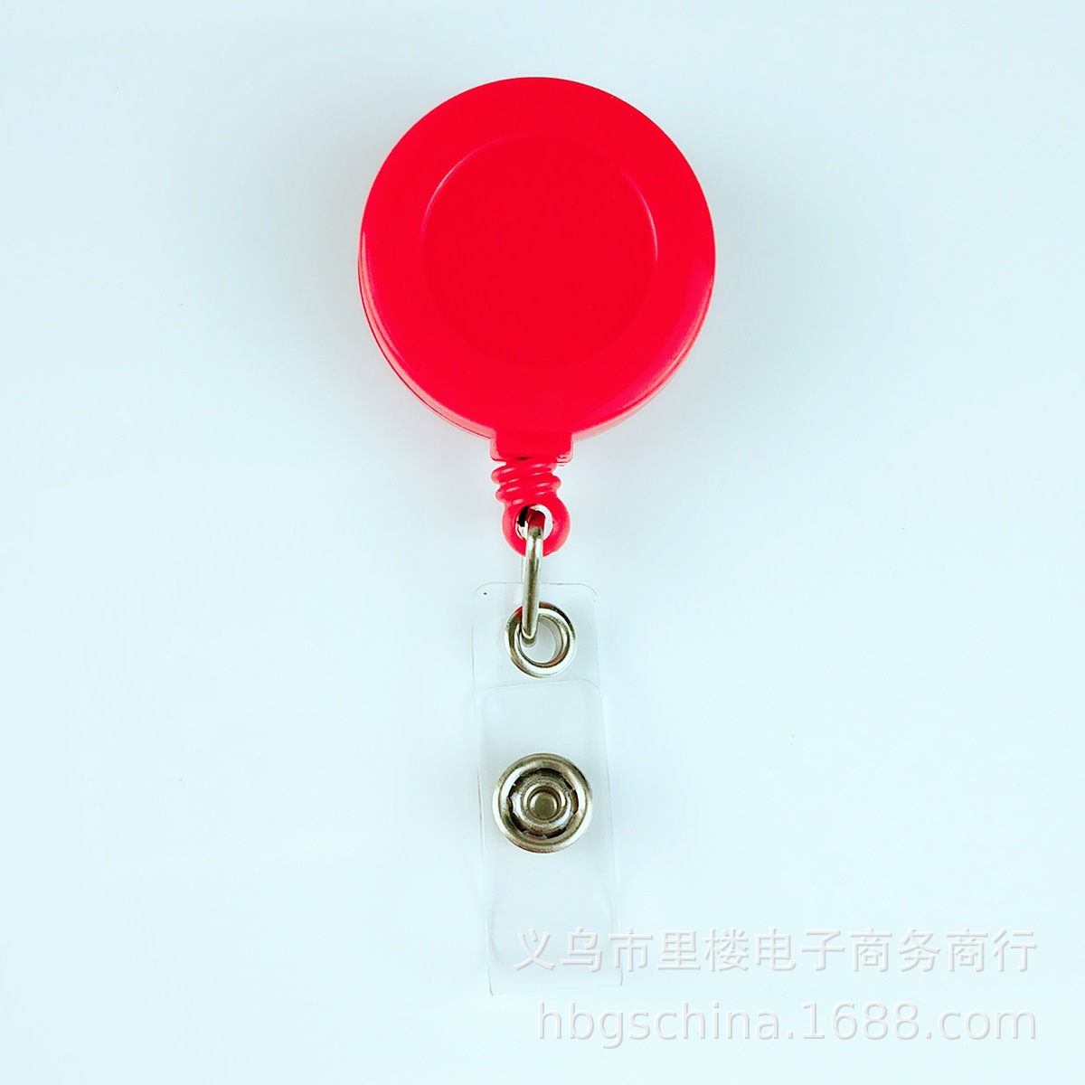 胸カードメーカーの証明書を引っ張りやすい円形の胸カードを引っ張りやすい金属ボタン伸縮ボタン29色