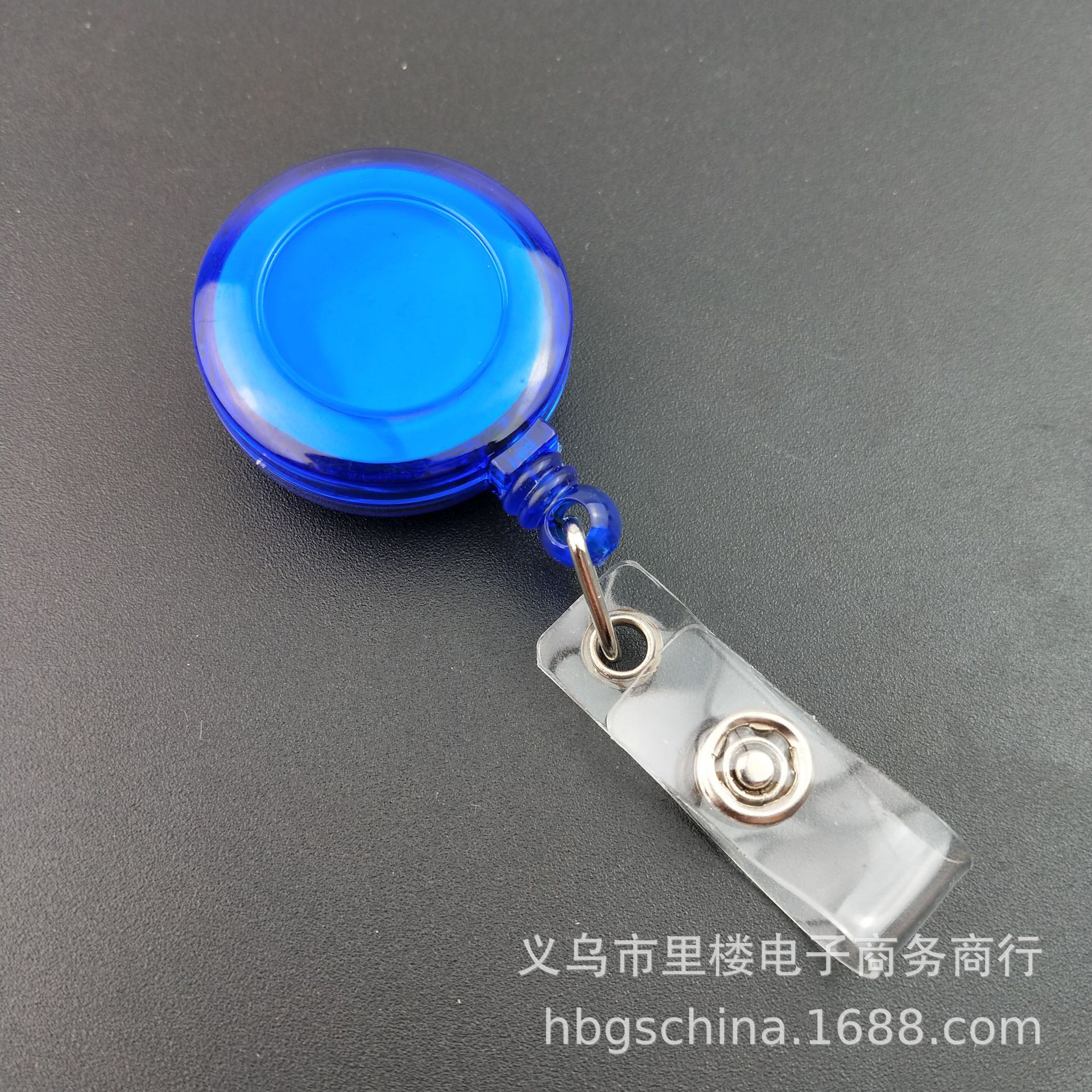 胸カードメーカーの証明書を引っ張りやすい円形の胸カードを引っ張りやすい金属ボタン伸縮ボタン29色