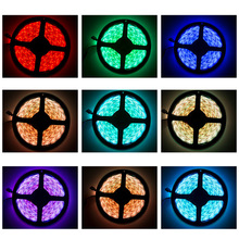 led12V߲Rˮ̨b5050RGB׃ɫ܇òʟl