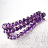 Organic crystal bracelet with amethyst, accessory for elementary school students, simple and elegant design, Birthday gift