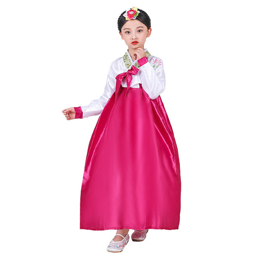 Korean clothing for girls, Korean clothing, children's ethnic dance clothing, Korean traditional clothing, Dae Jang Geum clothing, performance clothing