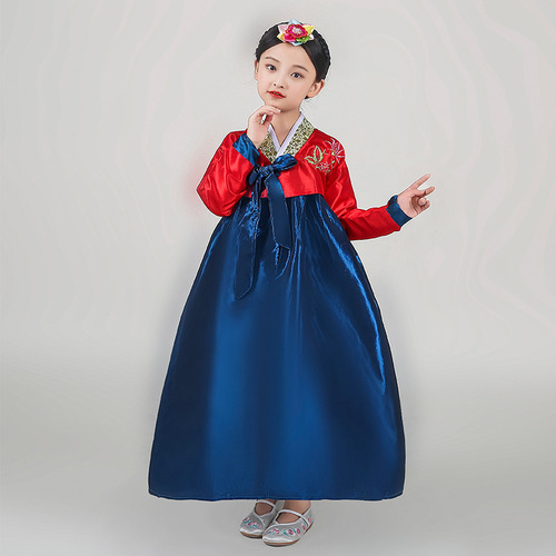 Korean clothing for girls, Korean clothing, children's ethnic dance clothing, Korean traditional clothing, Dae Jang Geum clothing, performance clothing