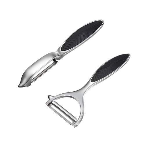 New zinc alloy peeling knife kitchen gadgets fruit peeler set household melon peeling knife