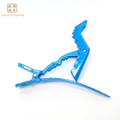 Hair styling tools crocodile clip candy color long-tongued duckbill clip partition clip for dyeing and styling hair fixing hair clips