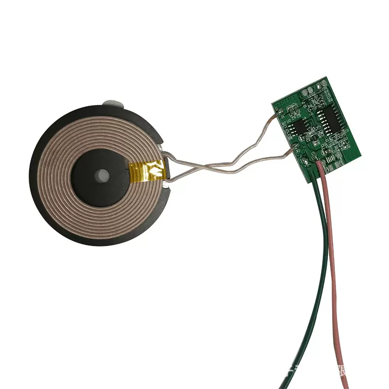 5W电子无线充电模块时钟模组LED木钟智能手机充低功耗