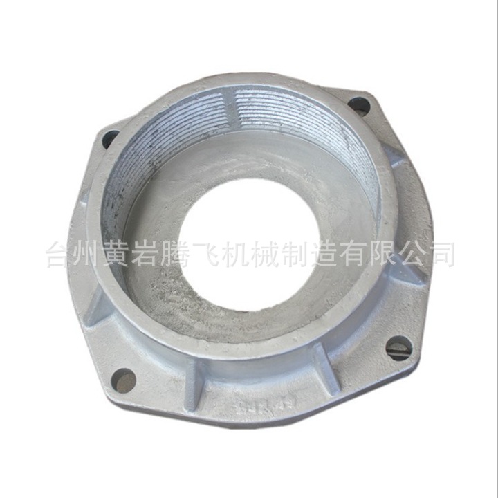 球墨铸铁灰铁铸造厂家 球铁法兰端子固定座热镀锌镀层