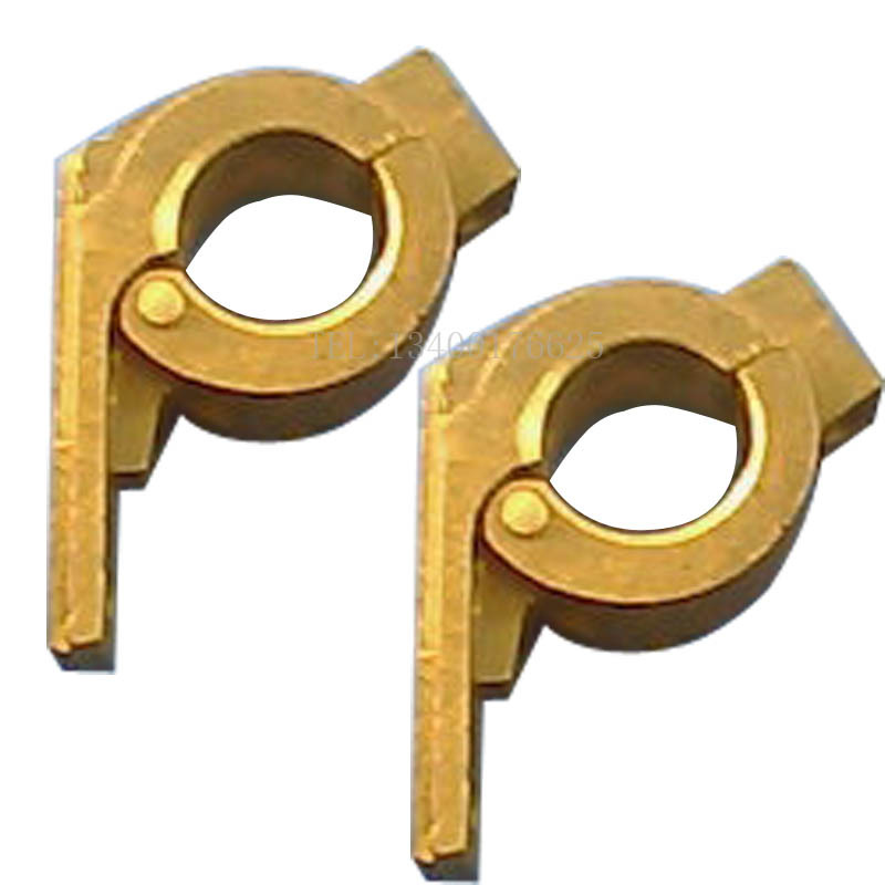 厂家加 工无锡哈电电机刷握 双孔刷架装配 Z710铸铜直流电机刷盒