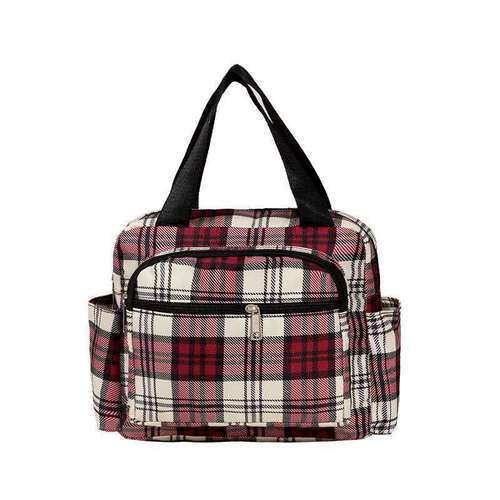 Women's Canvas Tote Bag, Casual Small Square Bag, Commute Large Capacity Lunch Bag, Mommy Handheld Bag, Office Bag