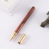 Metal brass gel pen sandalwood, wholesale, Birthday gift