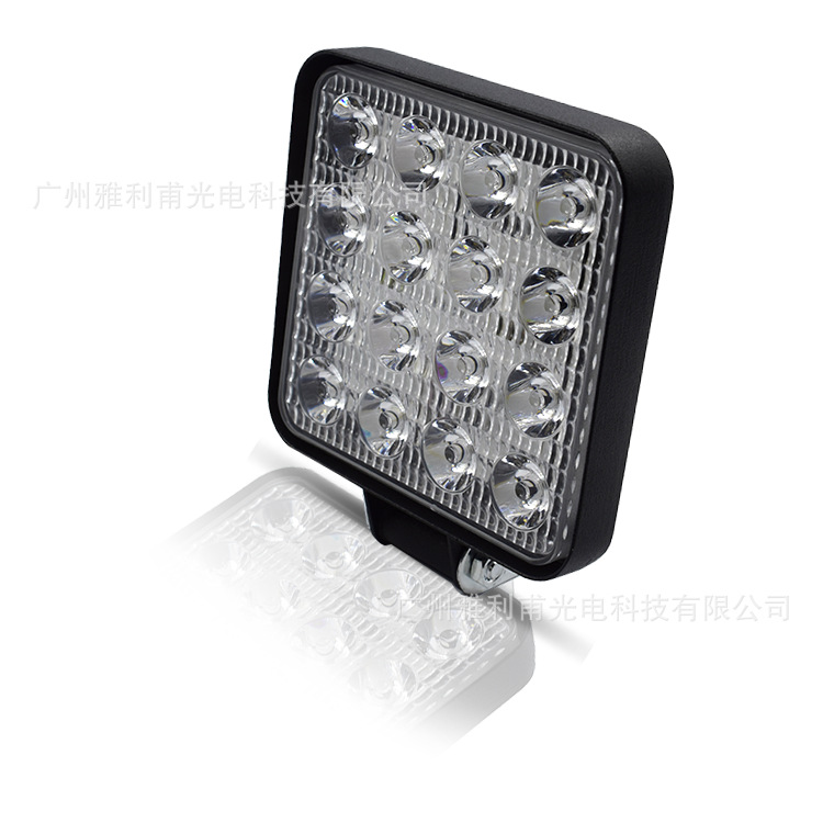 Transfronterizo dedicado coche LED luz de trabajo 48W Spotlight Luz de Ingeniería/luz de inspección de 4 pulgadas de la venta caliente