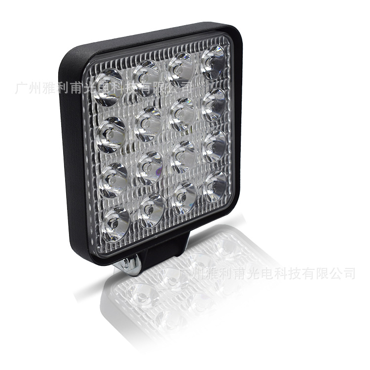 Transfronterizo dedicado coche LED luz de trabajo 48W Spotlight Luz de Ingeniería/luz de inspección de 4 pulgadas de la venta caliente