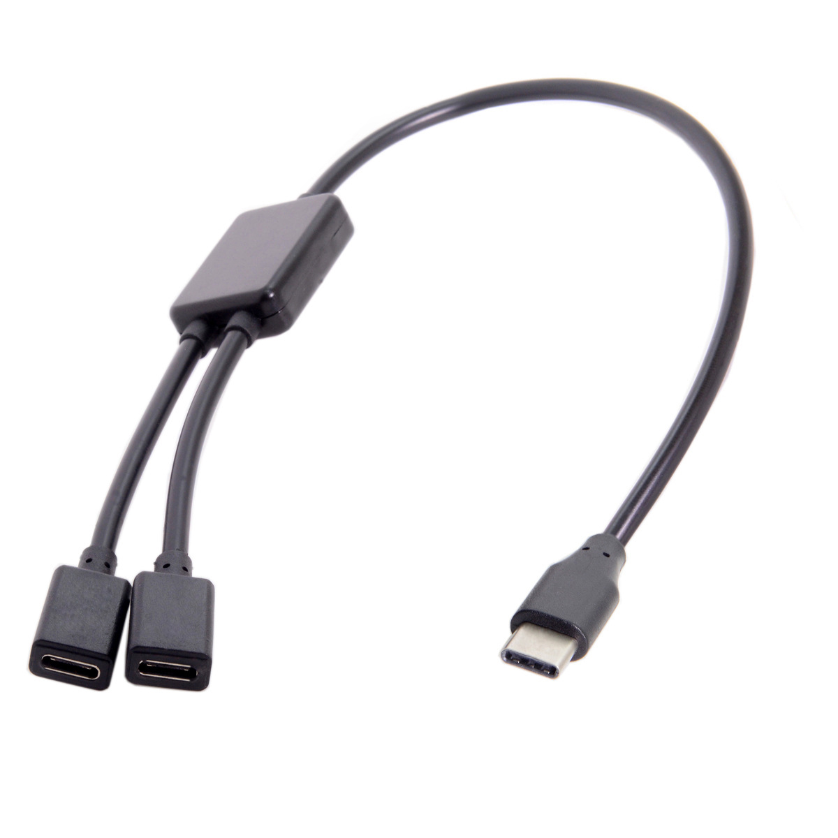UC-127 tableta del teléfono móvil tipo-c USB-C HUB macho-hembra uno-dos teclado de conexión y cable de ratón