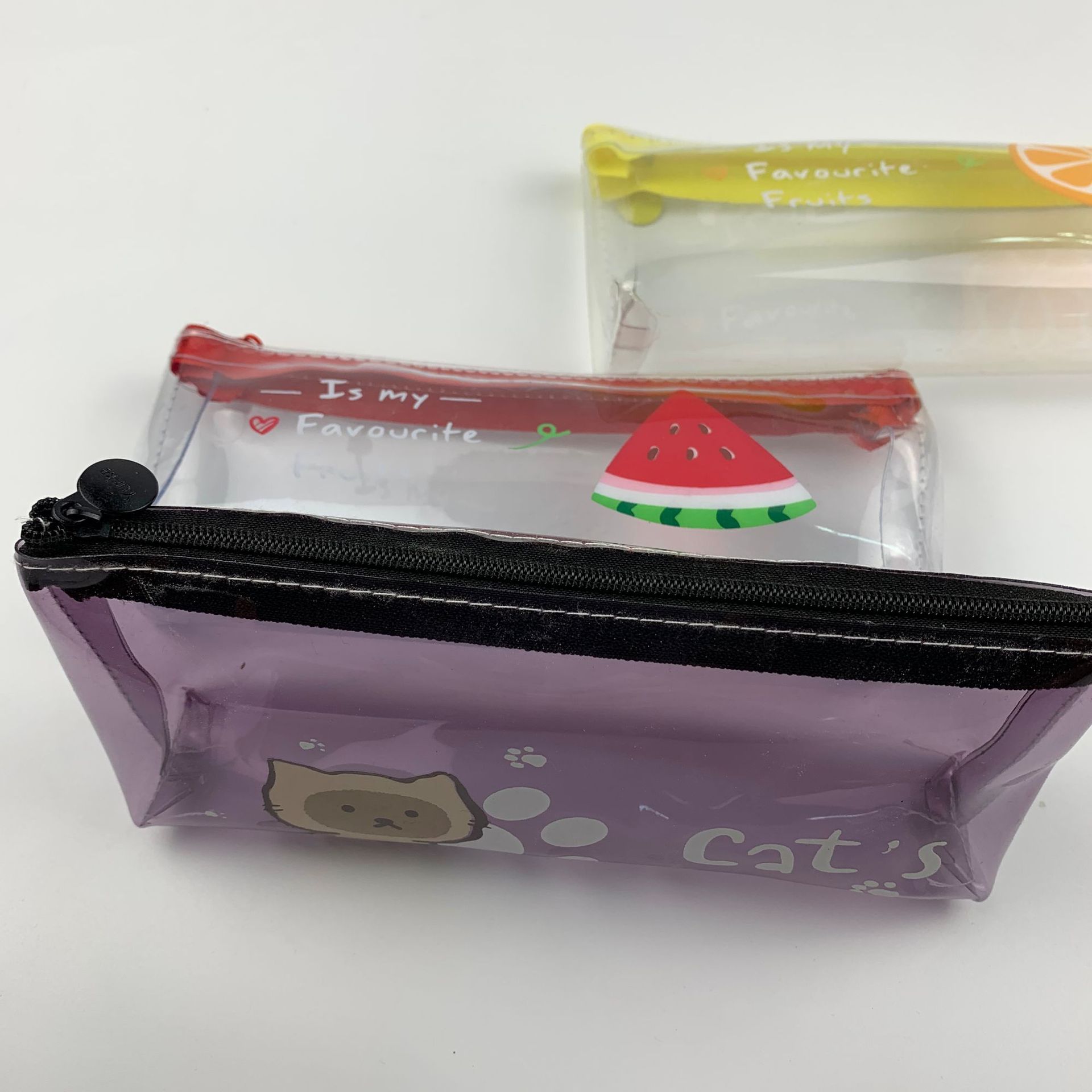 厂家直销创意拉链帆布钱包环 保学生笔袋广告棉布袋定 做可印logo