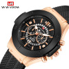 VA VOOM hollow calendar Watch for Men Waterproof Watch Sport Men's Watch Cross -border