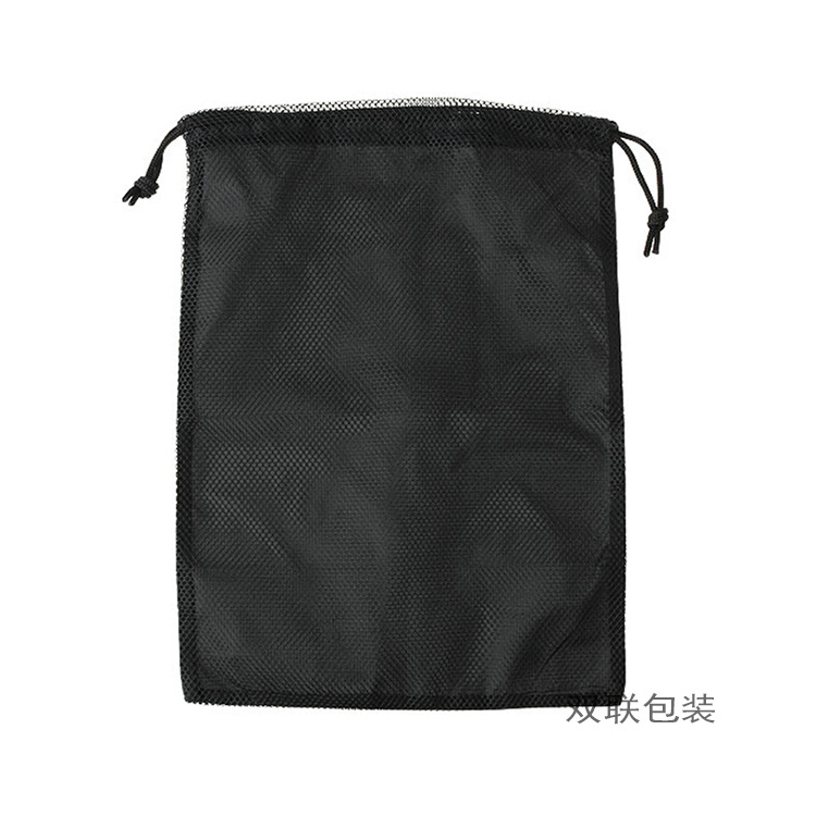 三明治网布束口袋六角网布乒乓球网球抽绳包装袋网眼布束口球袋