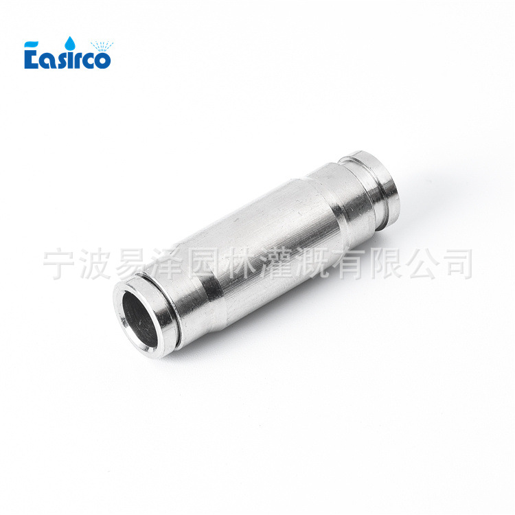 3/8'' 高压喷雾管用快插式无孔直接 高压接头