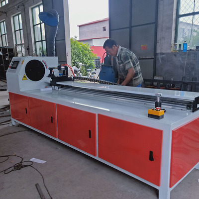 单刀数控纸管精切机全自动大口径纸芯筒切段机切纸管机纸管磨头机|ms