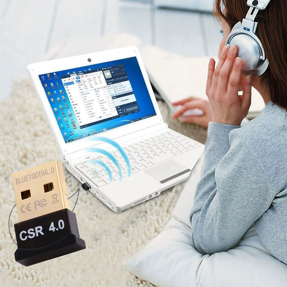 USB Bluetooth адаптер 4.0, аудио приёмник CSR4.0, адаптер Bluetooth поддерживает Win8/10